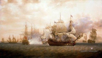 Navire de guerre œuvres - Bataille de Frégate Bay Batailles navale